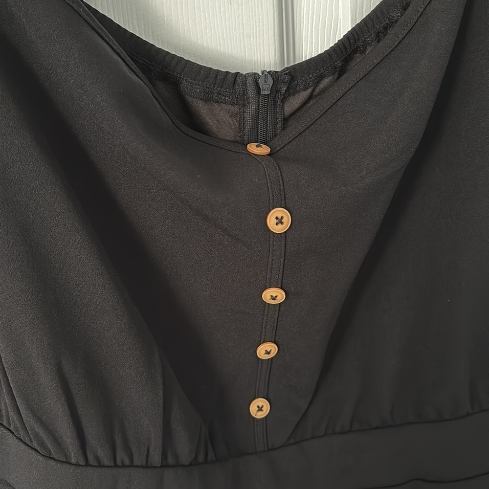 Black off shoulder jumpsuit - Picture 5 of 7